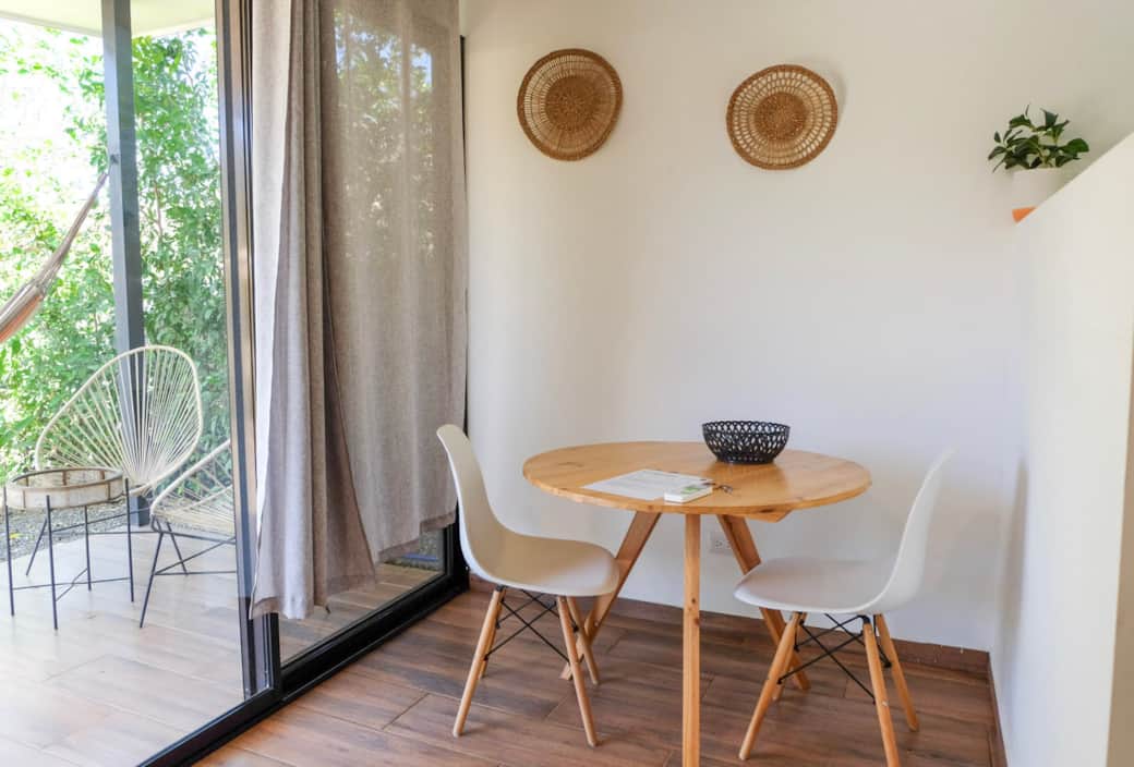 My Cosy Lodges Dining Area