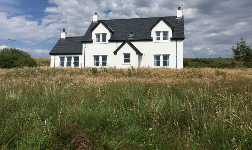 Healabhal Cottage from the front