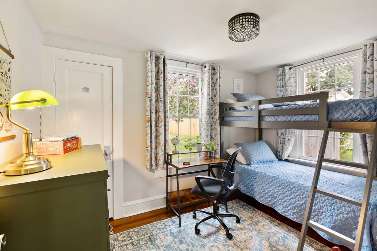 We have a small offering of bedtime books, board games, coloring book  for those days when you don't want to leave home.  We also offer a pack-n-play for your convenience.  