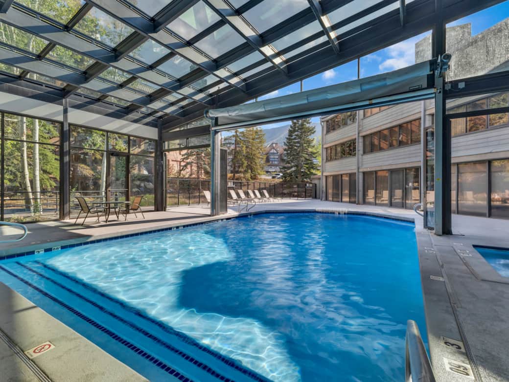 Indoor/Outdoor heated pool