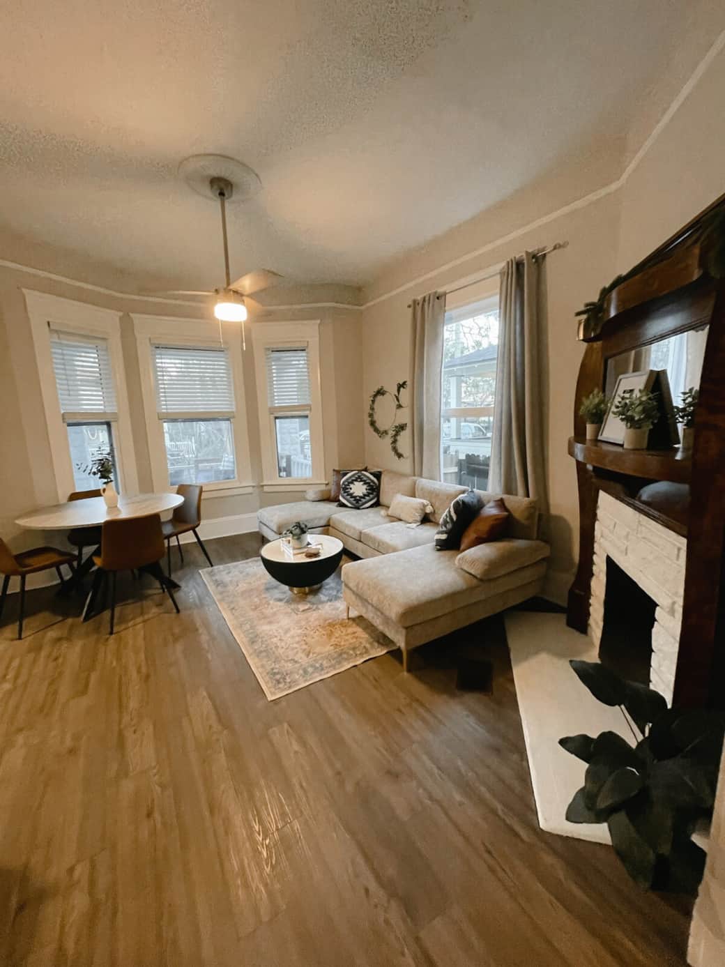 Relax in a bright, comfortable living space designed for unwinding after a day out. Relax in a bright, comfortable living space designed for unwinding after a day out.