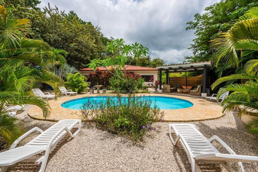 Área de piscina