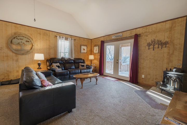 Relax, start a fire or just unwind in this inviting space.