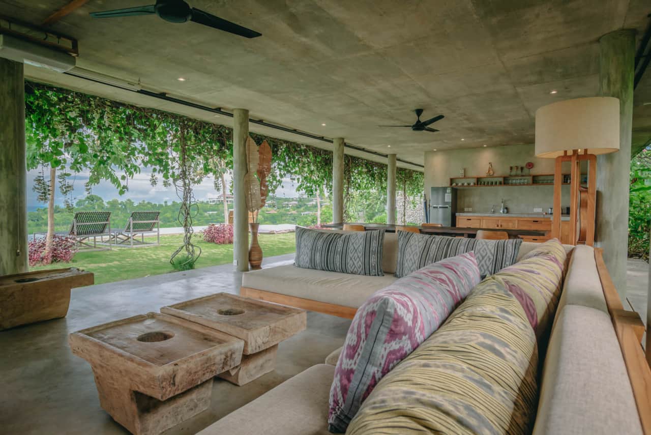 Villa Manjul Lounge area