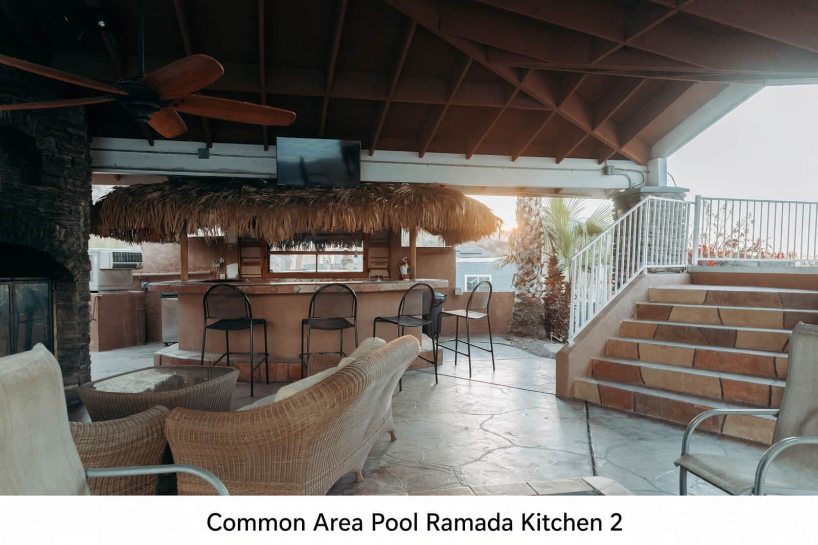 Common Area Pool Ramada Kitchen 2