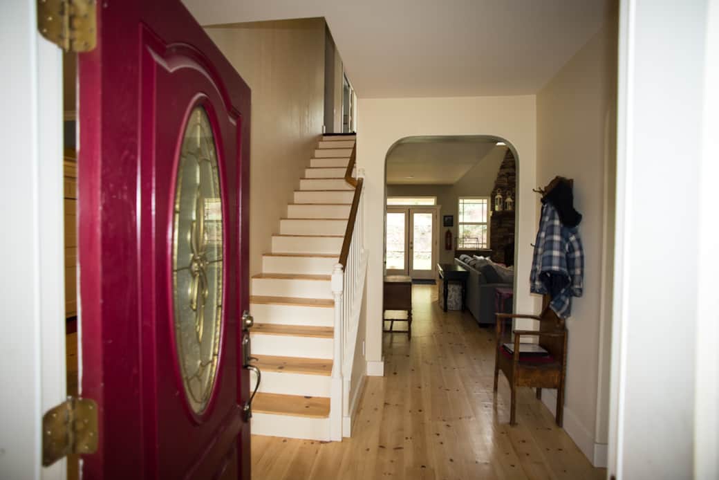 Front door entrance