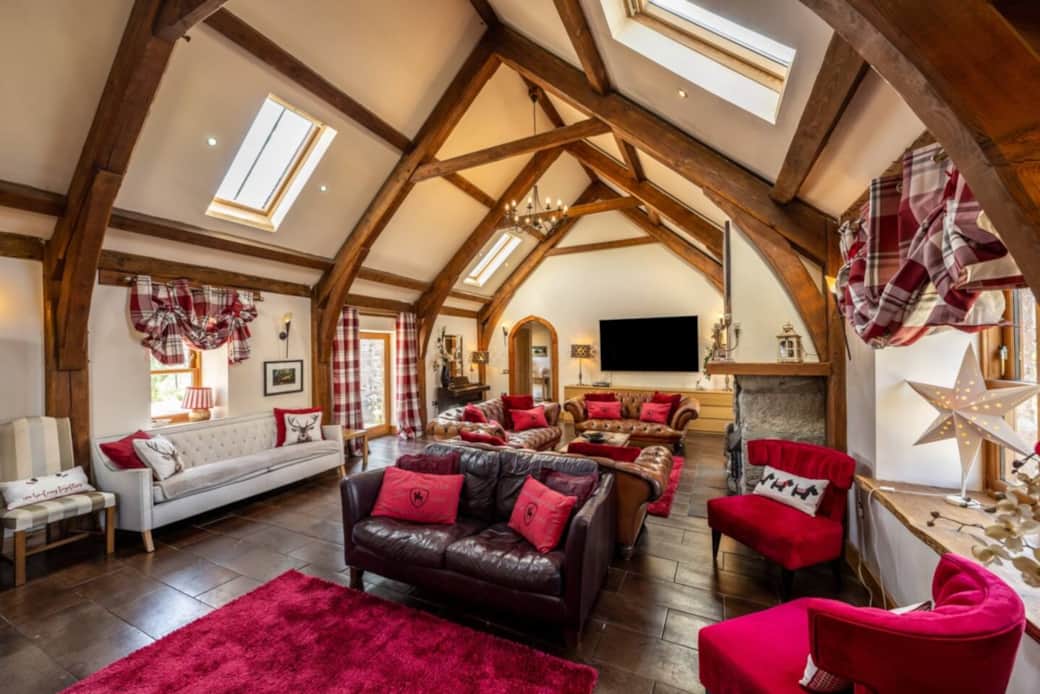 newly refurbished lounge area