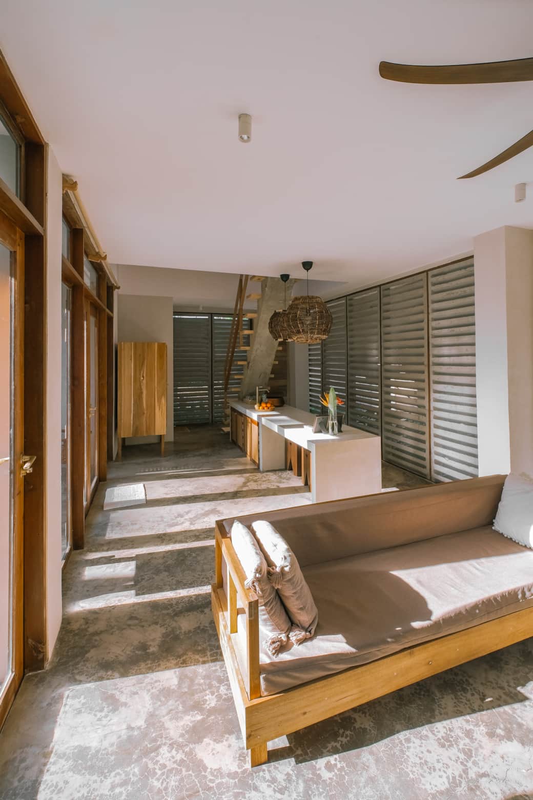 Enjoy a morning coffee on the private patio, lounge in the window nook or prepare a light meal
