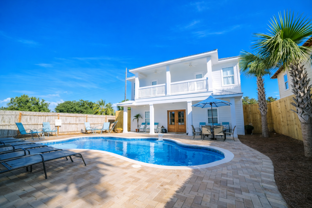 Diamonds in the Sand - Pool Patio and Main House