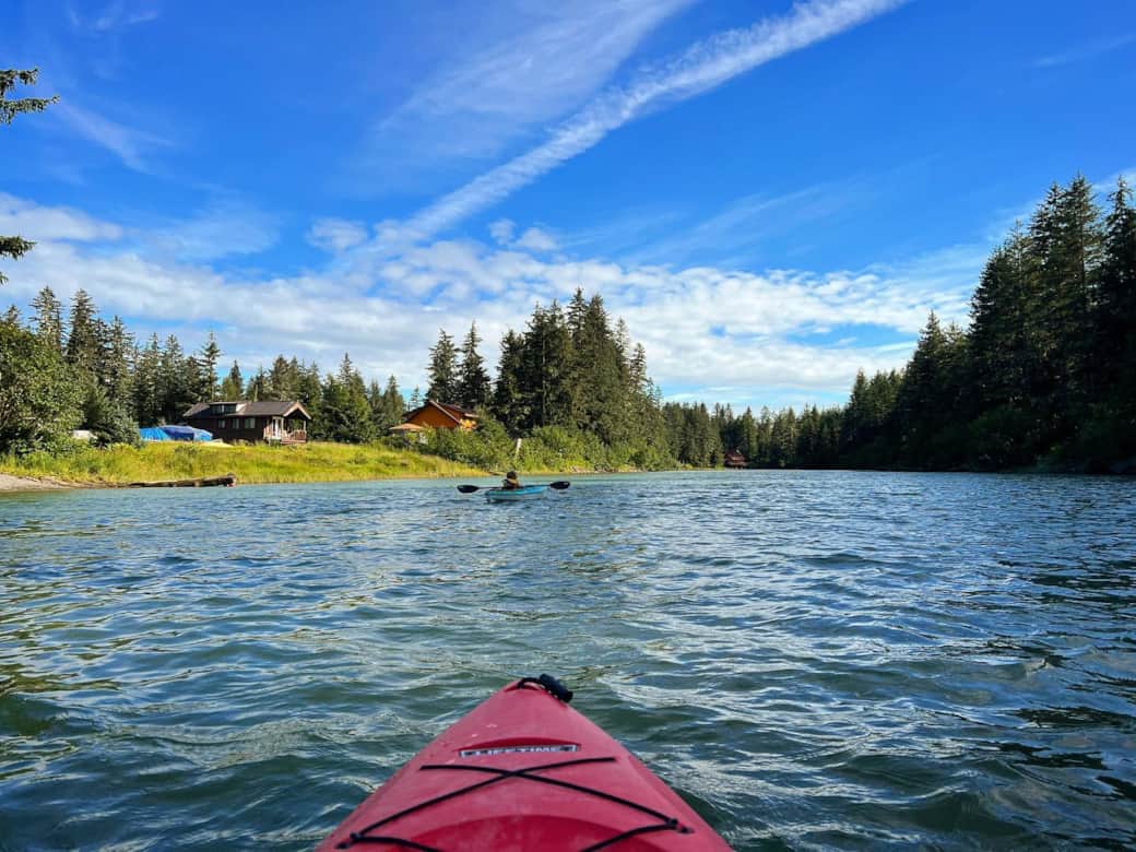 Eyak Lake flows into Eyak River, opening the door to unforgettable fishing and paddling adventures.