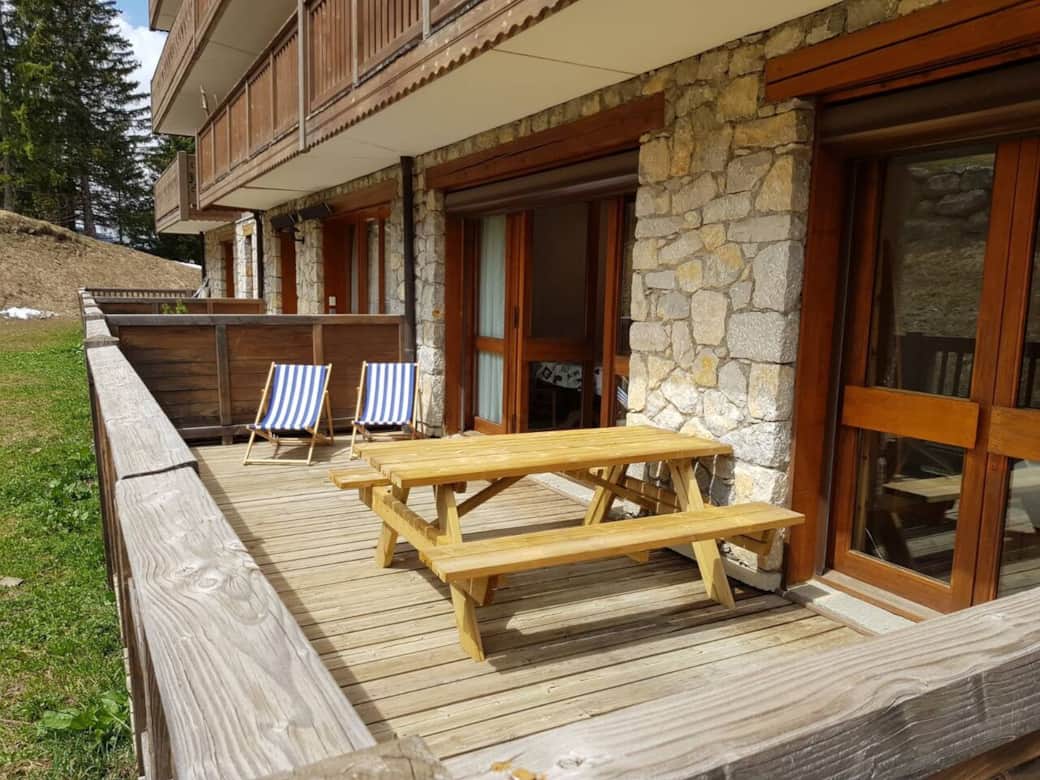 Terrasse l'été