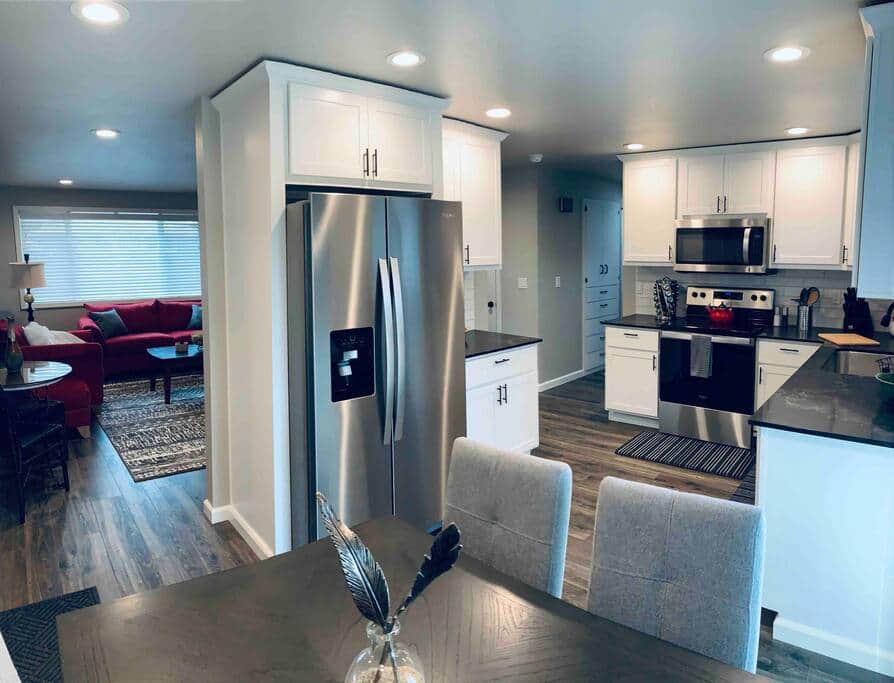 Fully remodeled kitchen