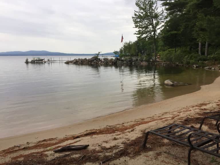 Waterfront Frye Island Cottage Beach, Beautiful Sunsets Vacation