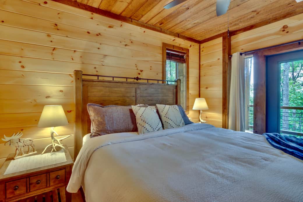 Adjustable king bed for personalized comfort and relaxation.