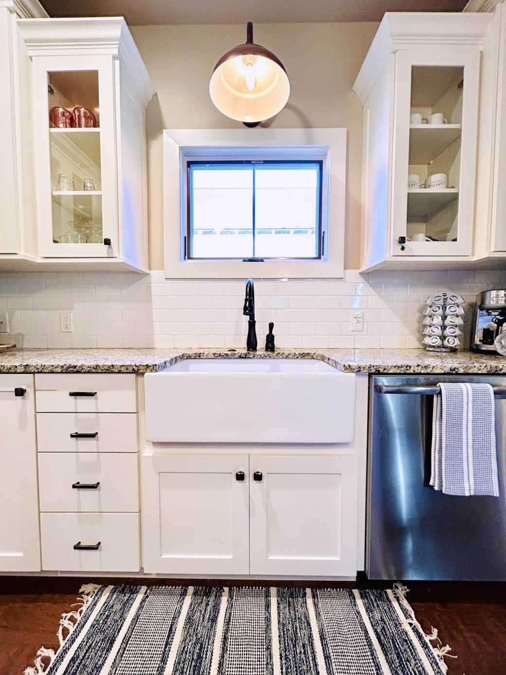 Large farmhouse sink