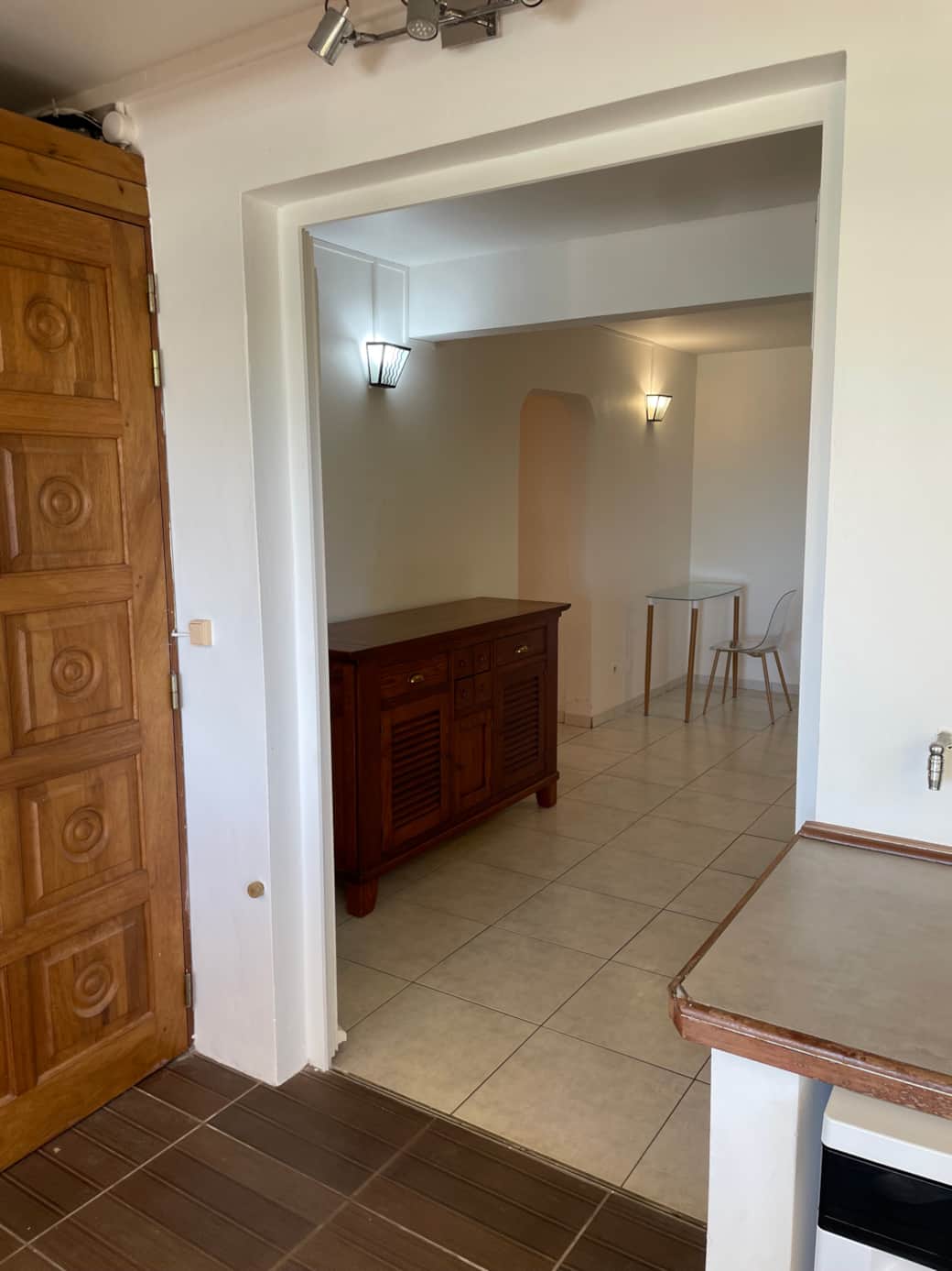 Salon depuis extérieur