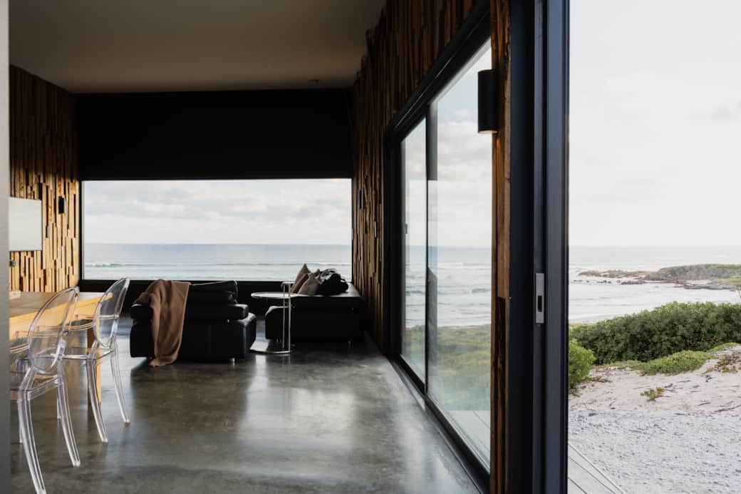 Inside meets outside.