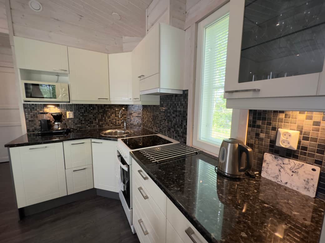 Modern kitchen with essentials. Modern kitchen with essentials.
