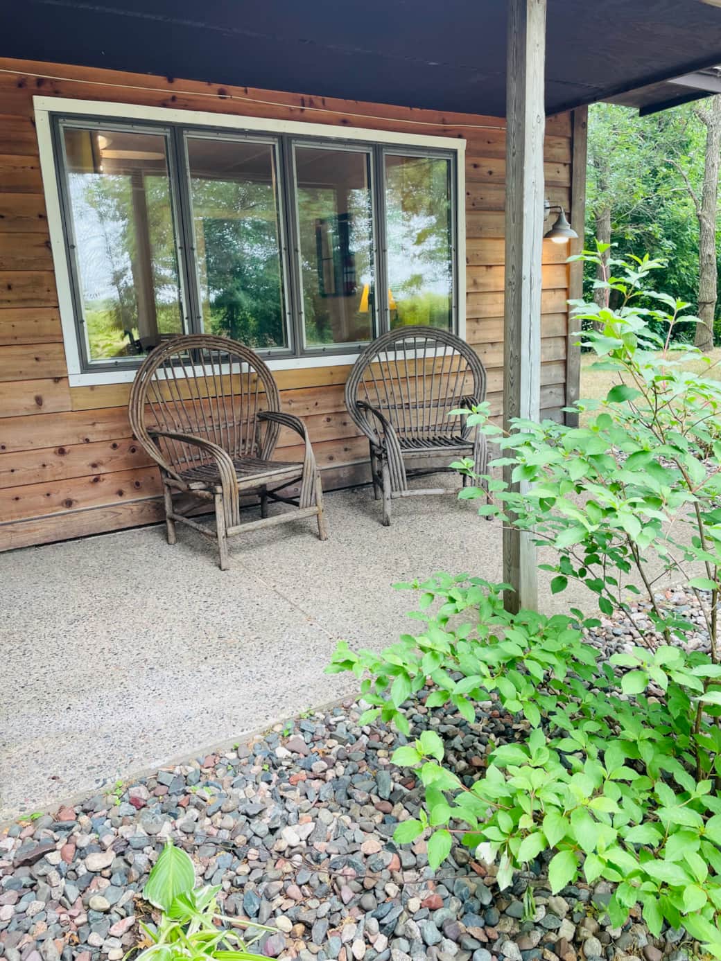 Cottage Front Wicker Chairs Cottage Front Wicker Chairs