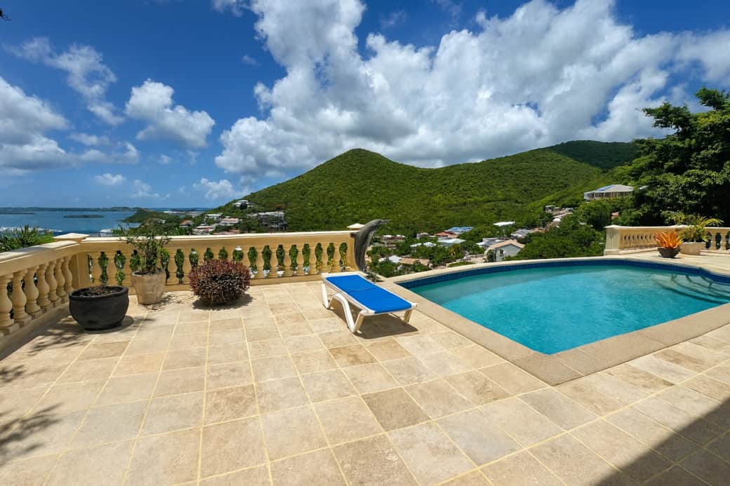 Mediterranean Oasis with Pool and Views