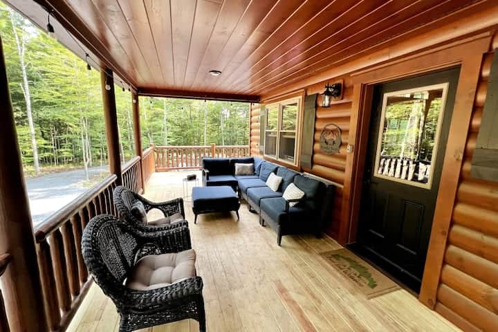 Wrap around deck