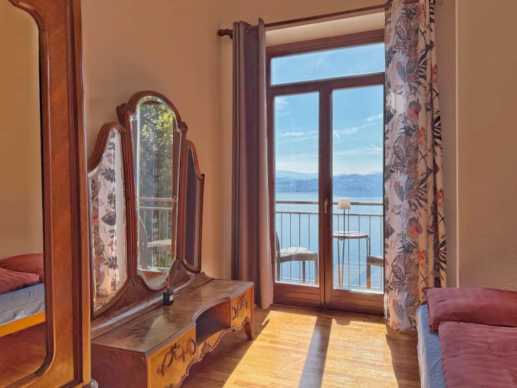 Seeblick Zimmer Rubino Villa Angelina Lago Maggiore