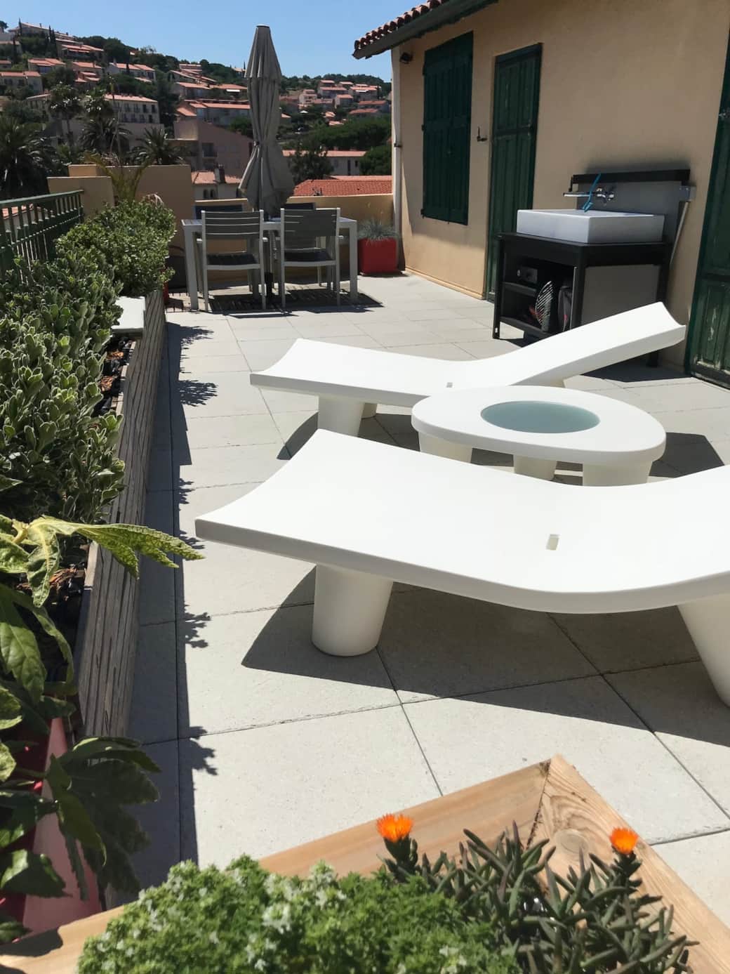 7 terrasse 5 transat