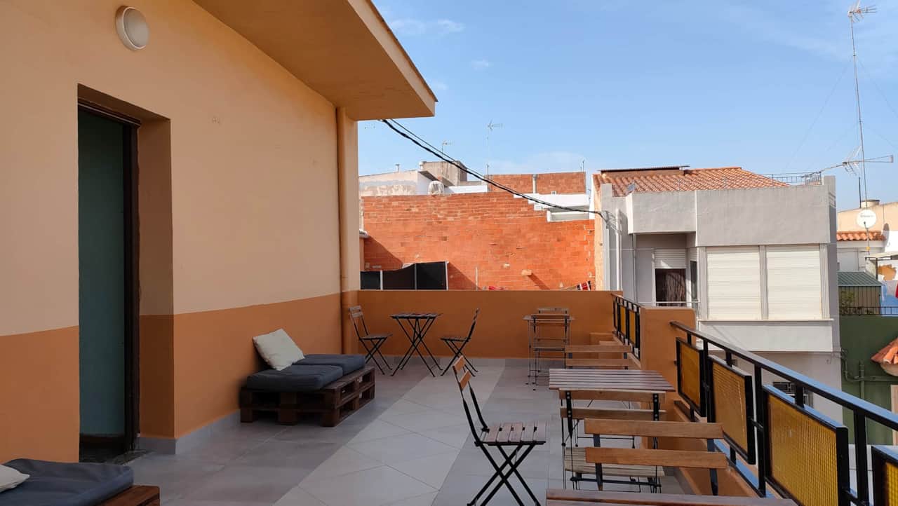 Terraza común 