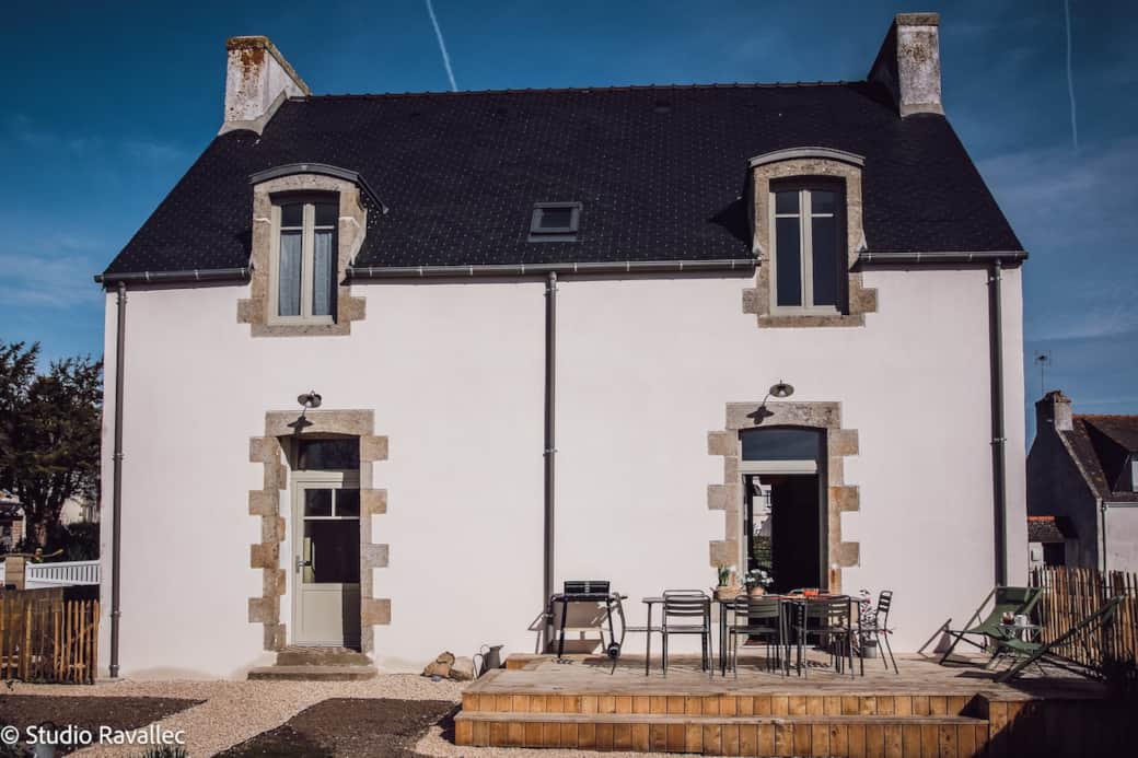 Façade sud terrasse