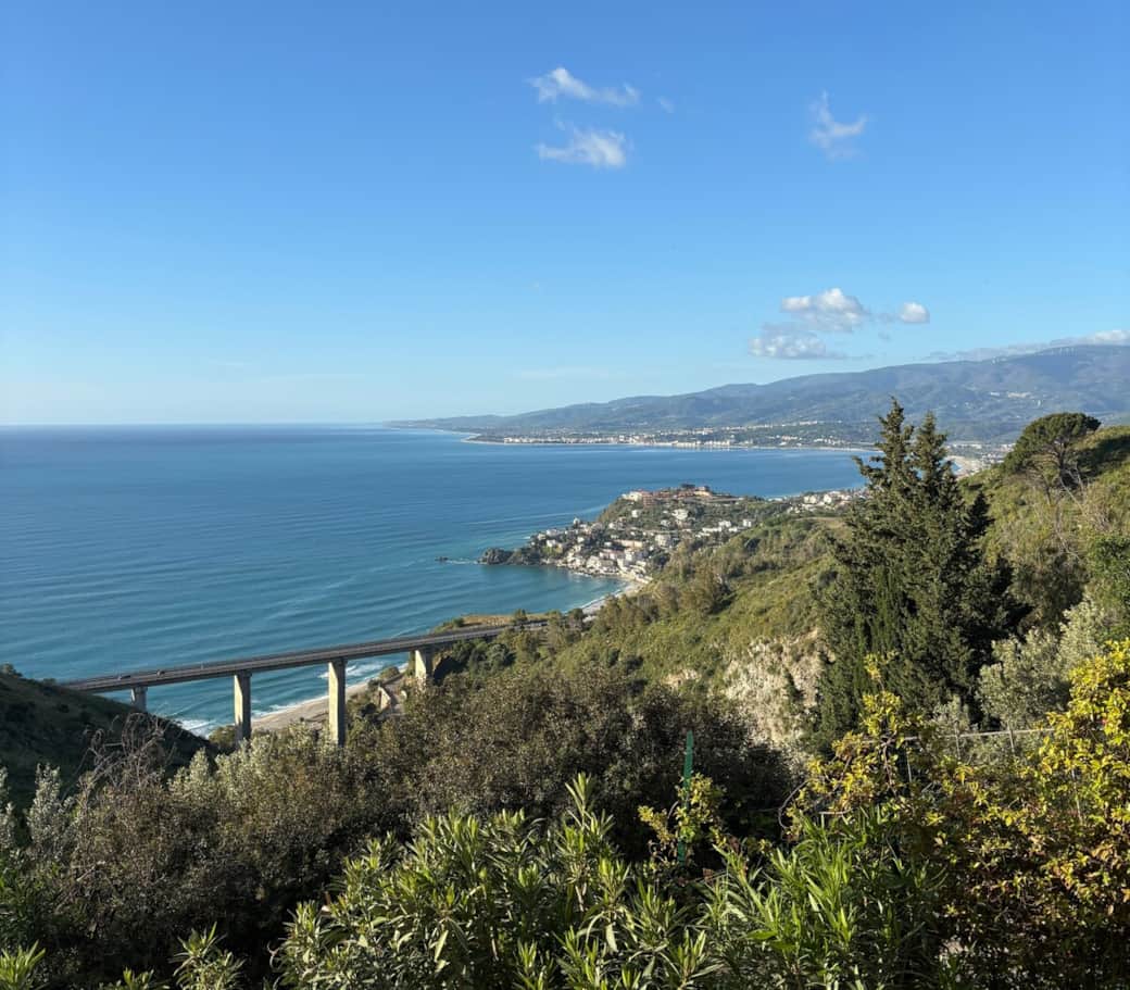 Veduta panoramica dal terrazzo