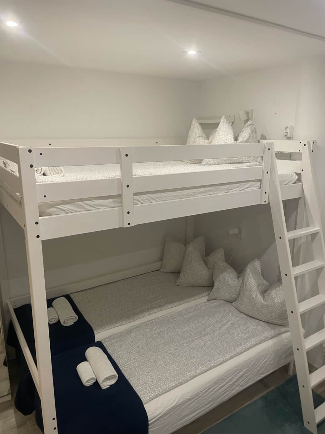 The bunk bed The bunk bed