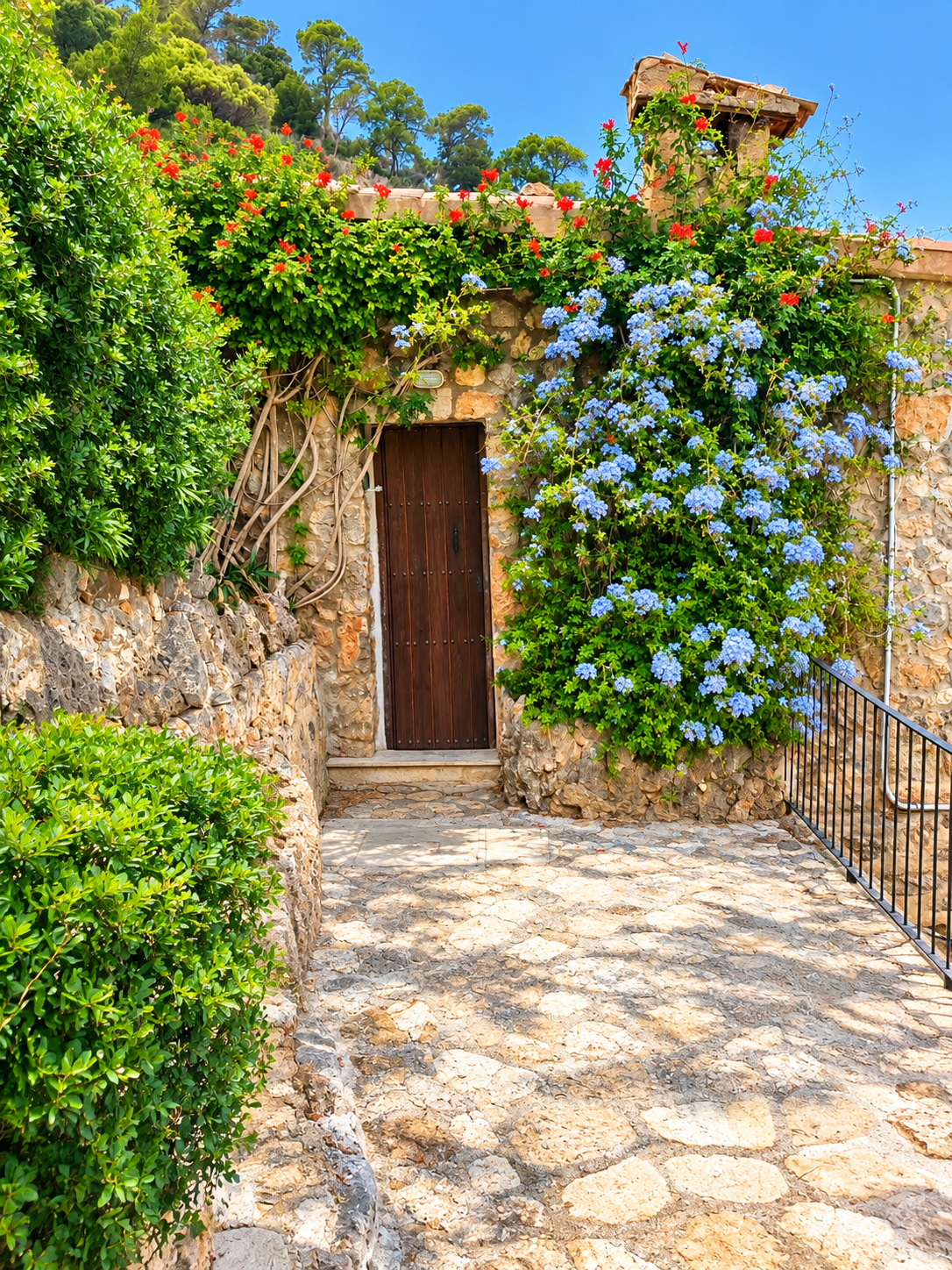 Villa entrance
