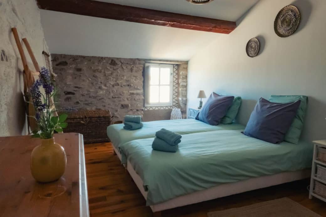 Seconde chambre climatisée à l'étage