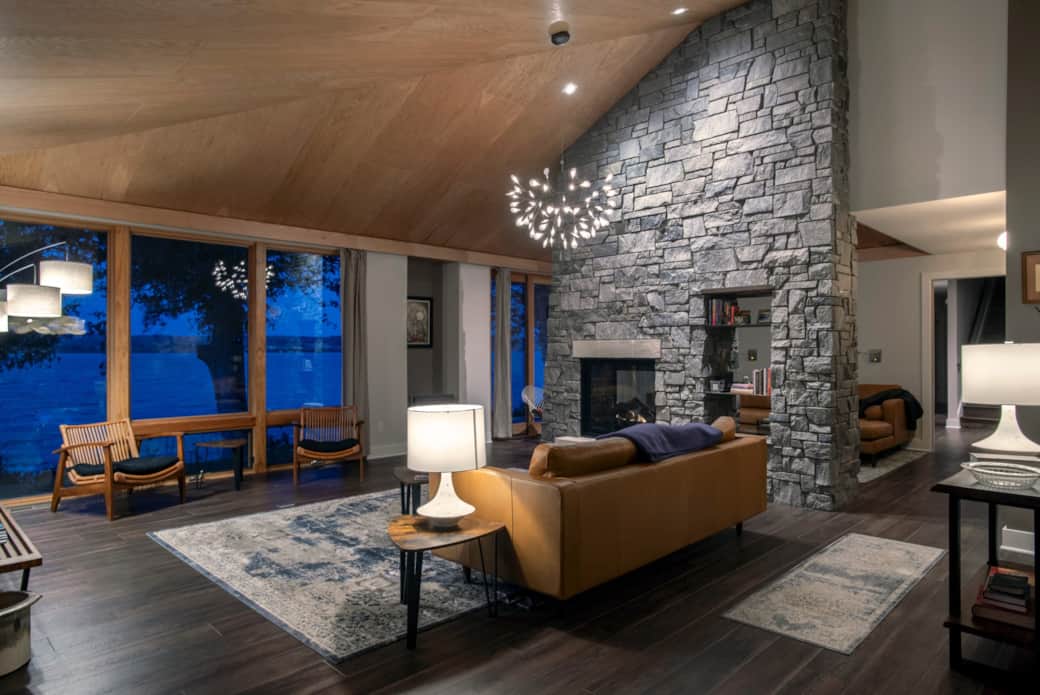 Living Room - Evening  View