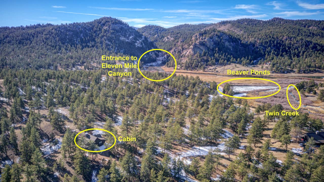 Located at Entrance of Eleven Mile Canyon