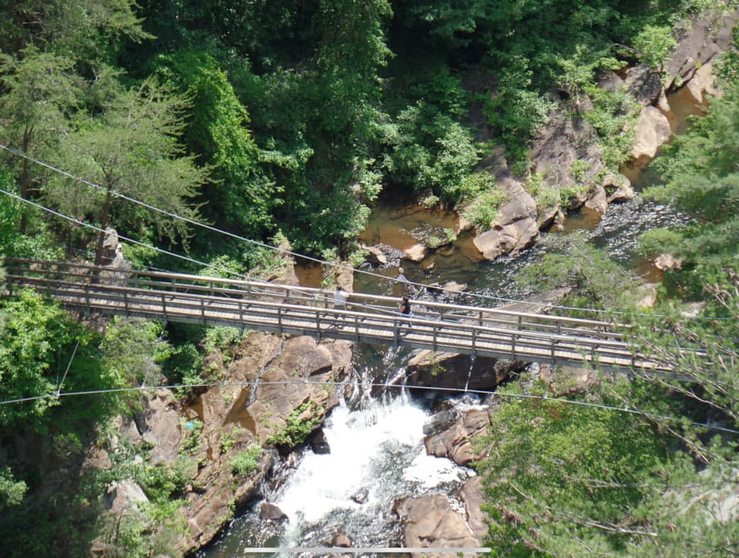 Tallulah Gorge Suspension Bridge