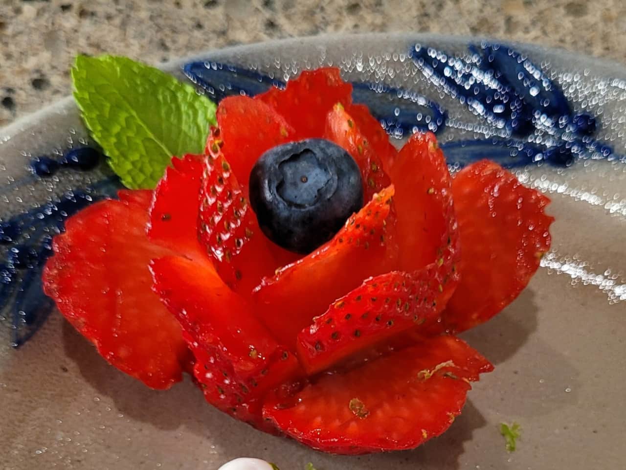 Strawberry Flower