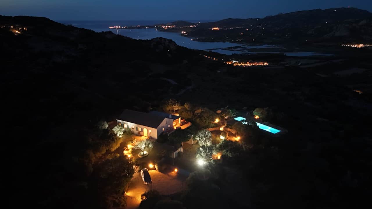 Luftansicht Nacht | Aerial view night