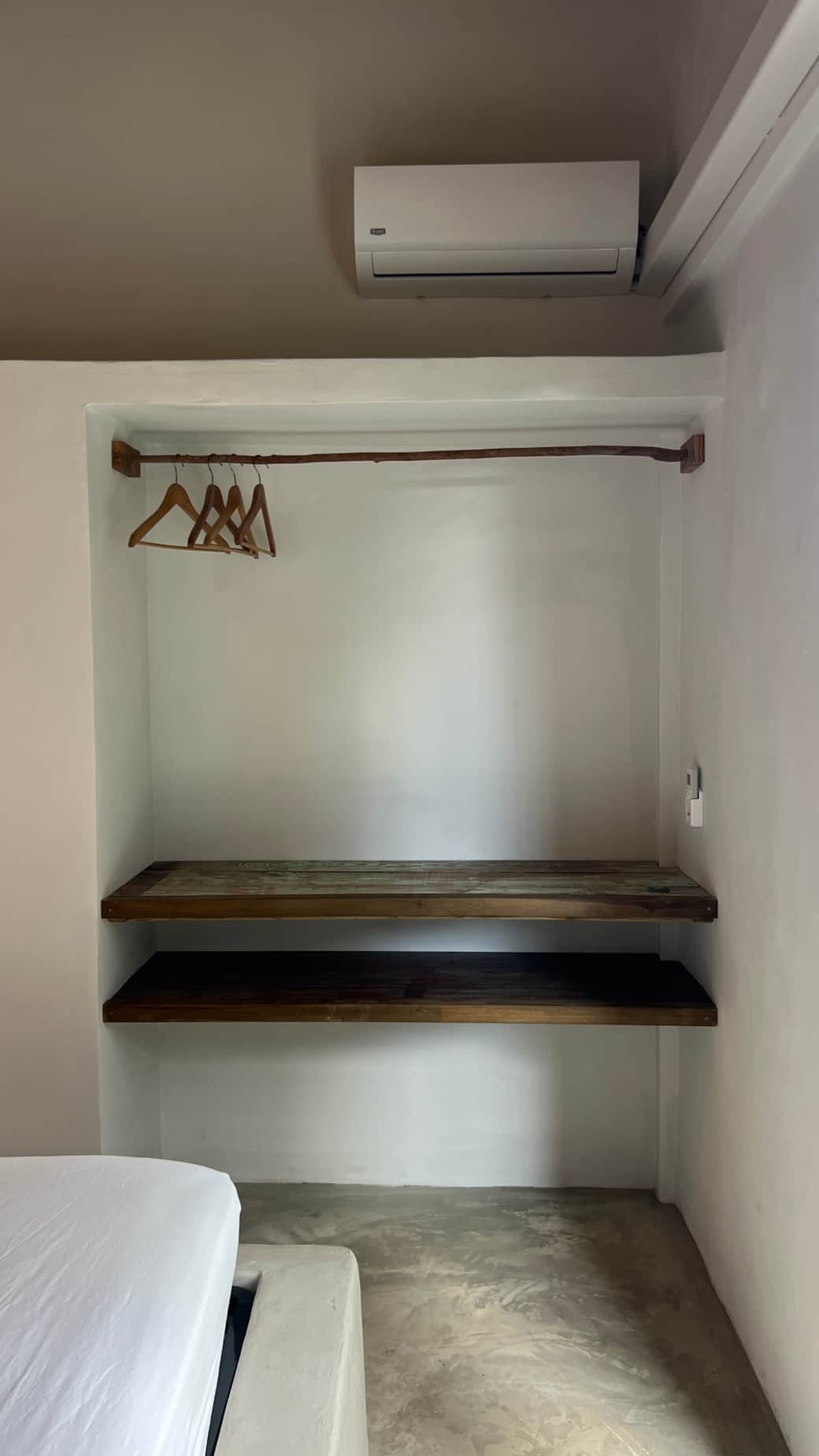 Le dressing de la chambre Cocoa