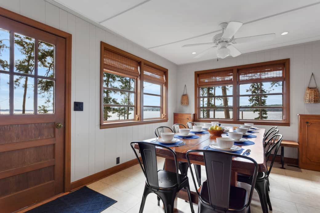 Panoramic view from kitchen table Panoramic view from kitchen table