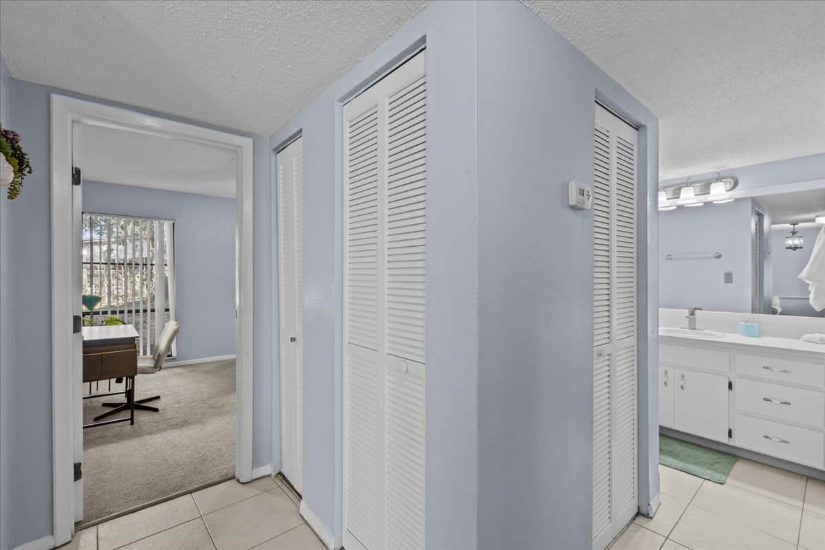 2. Walkway entrance inside of unit