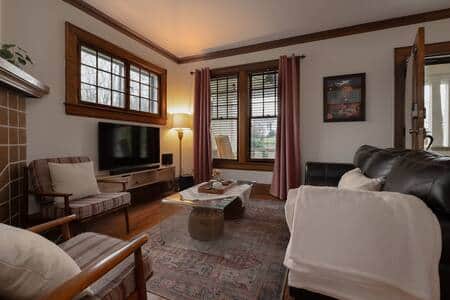 Upstairs living room.
