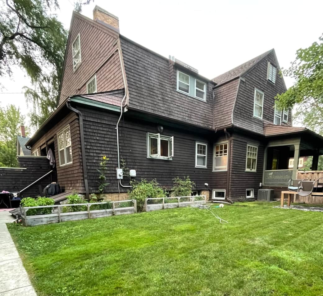 Historic Myron Hunt–designed home in Evanston’s Ridge district.