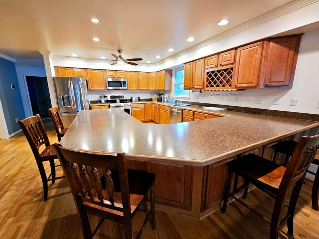 View of large Kitchen