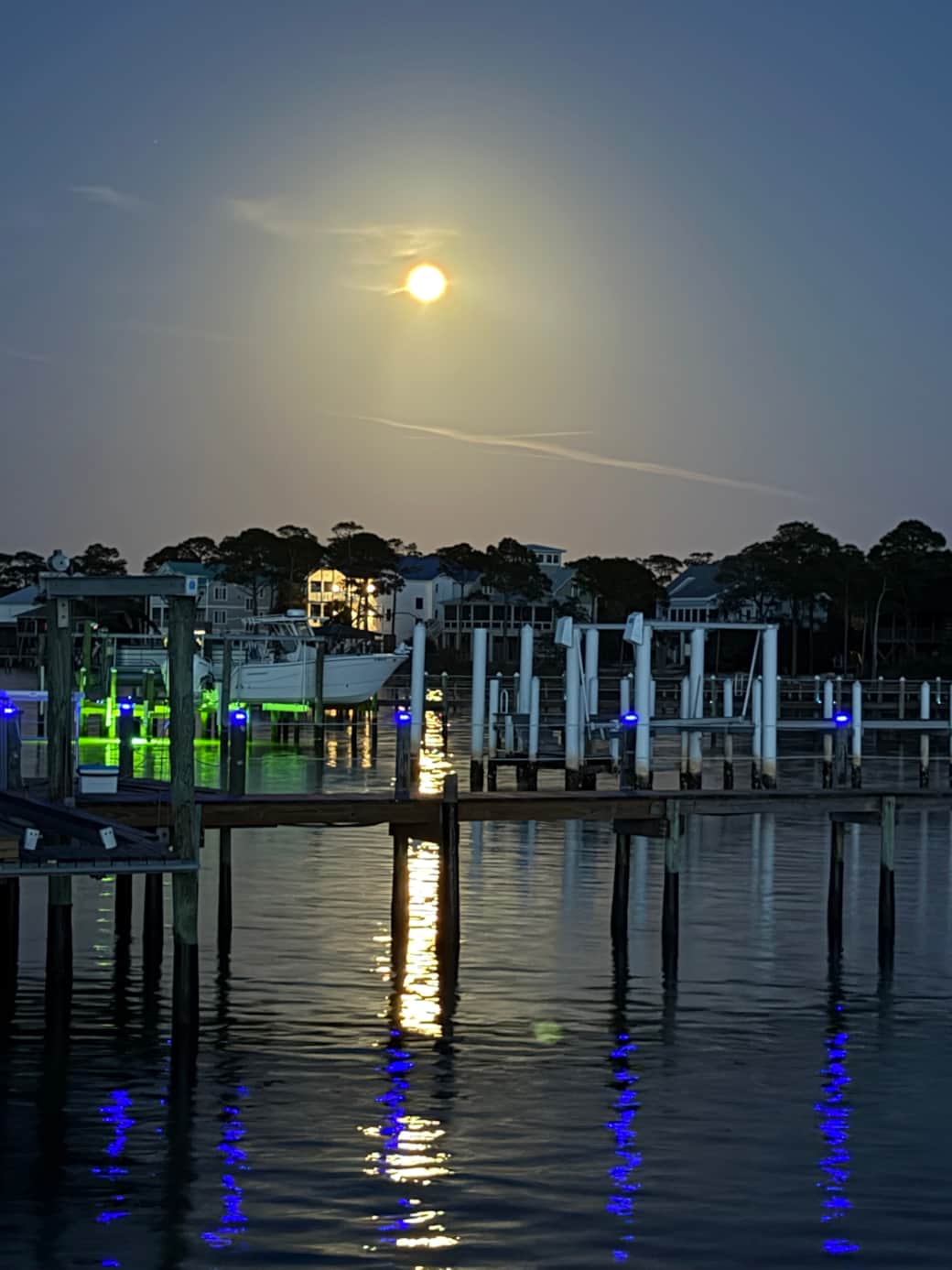 St. George Island- Moon Rise