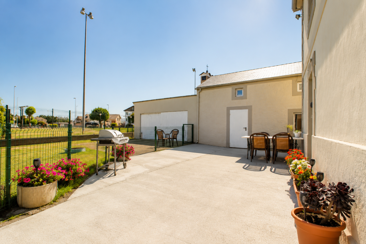 Patio with BBQ