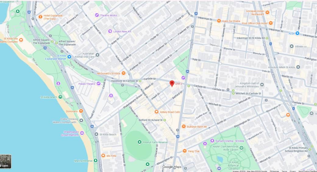 Map of the property location