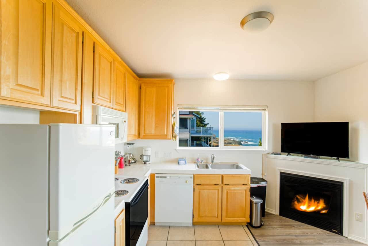 View from the unit  Stunning Oceanview in Shelter Cove, CA