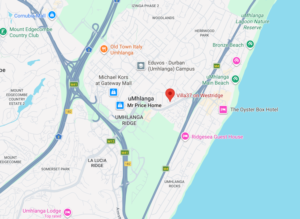 Map of the property location
