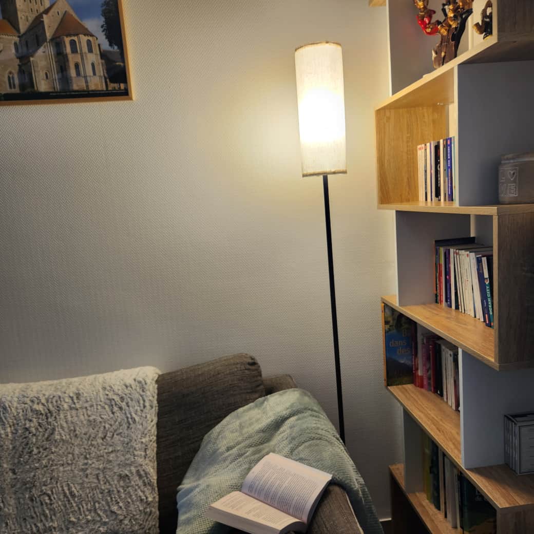 Créez l'ambiance parfaite dans notre salon cosy du gîte.